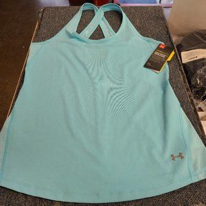Under Armour HG Coolswitch Tank - Sky Blue